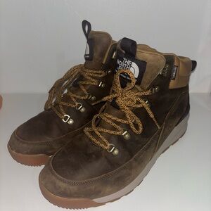 The North Face Men's Dark Brown Hiking Boots Size 11